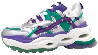 Produktbild von Buffalo Triplet Hollow Sneakers Laag - Zilverkleur - Maat 38
