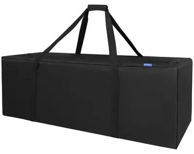 Sporttasche 155 L, extra große Reisetasche, schwarz, 106x38x38 cm