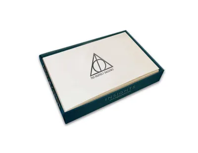 Obrázek produktu pro Harry Potter: Deathly Hallows Foil Note Cards (Set of 10)