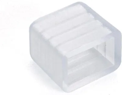 Produktbild von Endkappe für LED-Streifen 220V AC SMD2835 IP65 Breite 12mm Transparent