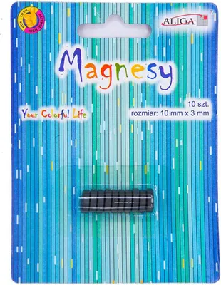 Image de AIMANTS ferrite - 10mmx3mm - 10pcs