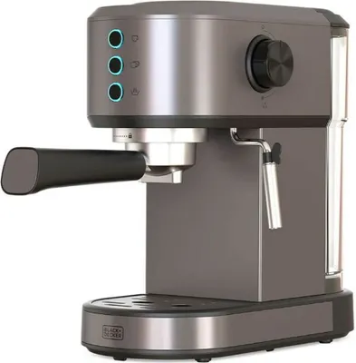 Produktbild von Black & Decker BXCO1350E Manuelle Espressomaschine, Silber