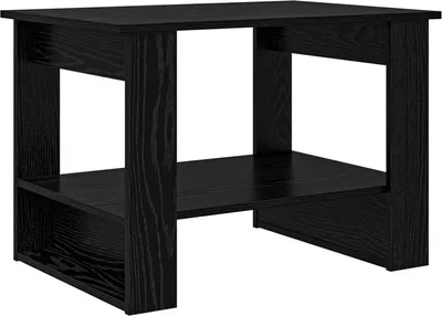 Zdjęcie produktu dla vidaXL Stolik kawowy o wyglądzie czarnego dębu 72 x 50 x 50 cm materiał drewnopochodny