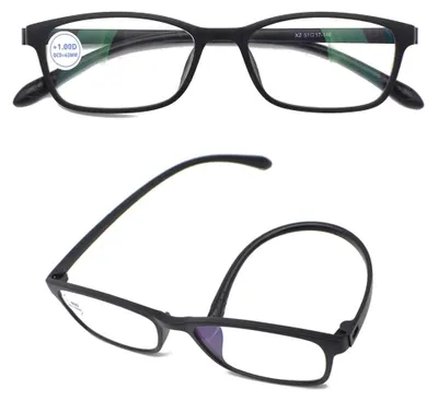 Produktbild von Lesebrille mit Blaulichtfilter, Stärke +2,5, inkl. Etui, flexibel, für Zuhause und Büro