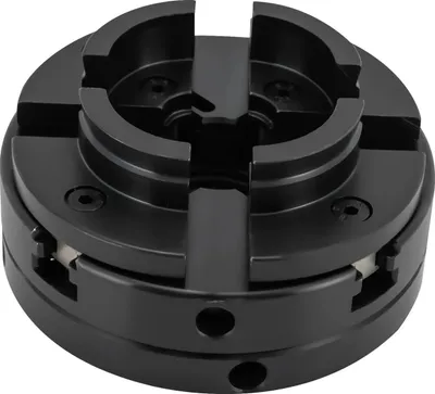 Obrázek produktu pro Sklíčidlo – samostředící upínací sklíčidlo pro zpracování dřeva – 45 ocel – upínací rozsah 39–76 mm – ruční – černé
