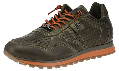Zdjęcie produktu dla Cetti INV27 – męskie buty sportowe, sznurowane, kolor zielony, do noszenia na co dzień