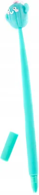 Produktbild von Kaktus Fineliner Gelstift Schwarz - Lustiger Stift für Schule & Büro Zufallsfarbe