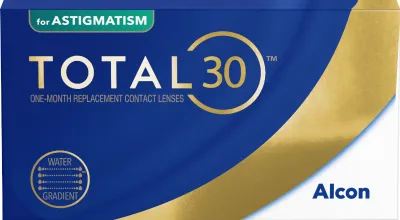 Produktbild von TOTAL30 for Astigmatism - 6 monthly lenses - Sph: -0.5, Cyl: -1.25, Ax: 170, BC: 8.6, D: 14.5