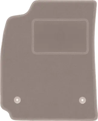Immagine prodotto di Tappetino conducente in velluto beige compatibile con Audi A4 B5 (1995-1999, sedan, station wagon, avant) – con fissaggi – su misura