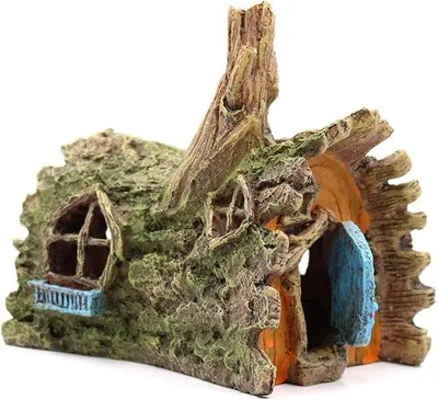 Produktbild von Resin-Aquarium-Zieraten für ein schönes Unterwasser-Landschaft, 15 x 11,5 cm, für Aquarien mit Fischen und Garnelen.