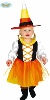 Produktbild von Kostüm Kid Hexe Orange 6-12 Monate