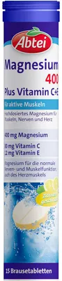 Image de Abtei | Magnésium 400 | 15 comprimés effervescents