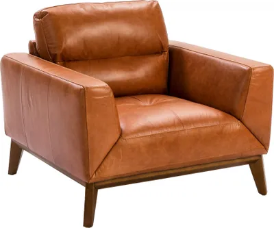 Produktbild von Angel Cerdá Brauner Ledersessel 5036
