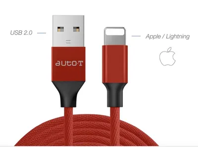 Immagine prodotto di Cavo - AUTO T - 540346 - USB 2.0 - Lightning
