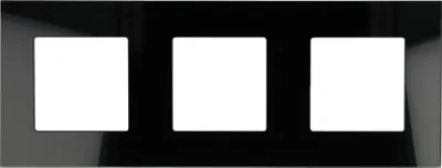 Produktbild von 3F Dreifachglasrahmen Schwarz DC Smart Home