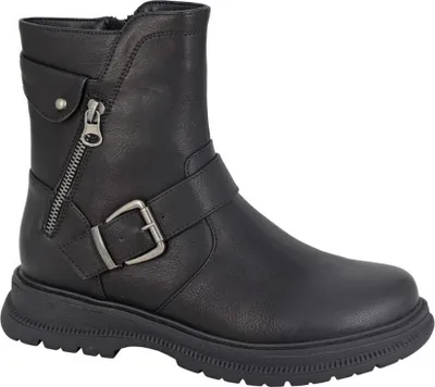 Produktbild von Cipriata - Damen Biker Stiefel "Tilda", PolyurethanDF2291 (36 EU) (Schwarz)