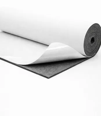 Image de Feutre autocollant 7 mm 50 x 160 cm – pour machines et coffre de voiture, gris