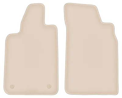 Produktbild von DURBAN Beige Velours-Fußmatten-Set für Fiat Barchetta Coupé, Cabrio (1995-2005)