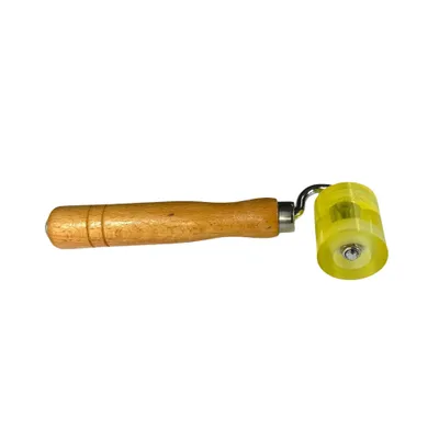 Produktbild von DACHPROTECT Silikon-Andrückrolle 40mm breit gelb