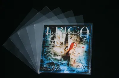 Produktbild von Single Schutzhüllen für Vinyl Schallplatten 7 Zoll 187x187 mm Typ 150 dick transparent Sleeve 300 Stück