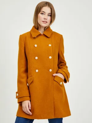 Produktbild von Orsay Brauner Damen Wintermantel mit Wollmischung DP-3550591__M