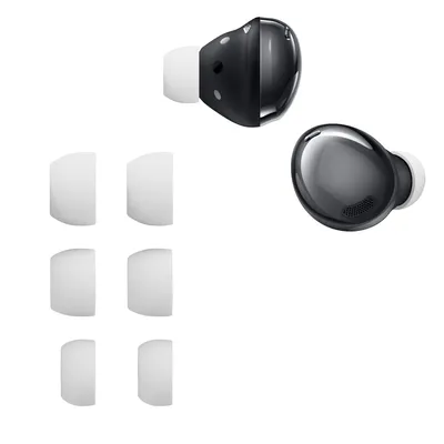 Produktbild von kwmobile 6x Polster kompatibel mit Samsung Galaxy Buds Pro - 3 Größen - Silikon Ohrstöpsel In-Ear Kopfhörer