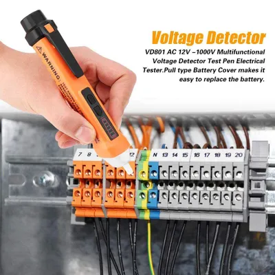 Productafbeelding van Spanningstester VD801 12 tot 1000V contactloze led