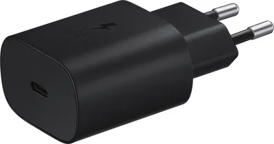 Produktbild von Samsung Schnellladegert USB-C 25W *Doppelpack Schwarz
