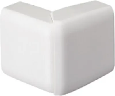 Image de Angle extérieur variable blanc pour moulure, H. 5.4 x P.1.5 cm