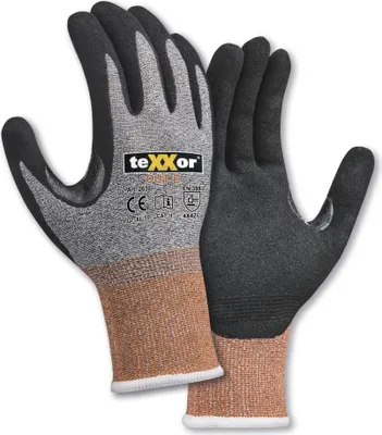 Immagine prodotto di teXXor® BLACK CUT® E 10 guanti a maglia per la protezione dal taglio