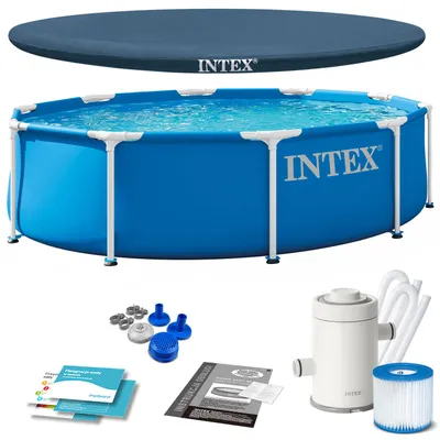 Obrázok produktu pre Záhradný bazén s rámom 305 x 76 cm 10 v 1 INTEX 28202ND