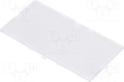 Imagen del producto de 1 unidad, sin marco, con accesorio transparente P05050721F para montaje en carril DIN