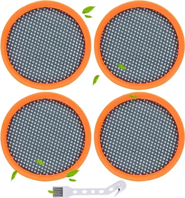 Produktbild von 4er Pack FC8009/01 Filter für Philips Akkustaubsauger Ersatzteile Ersatzfilter Staubsaugerfilter FC6721 FC6722 FC6723 FC6724 FC6725 FC6726