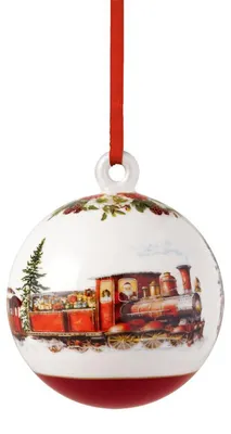 Immagine prodotto di Villeroy & Boch, edizione natalizia annuale, sfera decorativa 2025, codice prodotto: 1486266876, codice EAN: 4003686446885