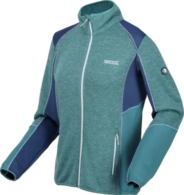 Produktbild von Regatta Lindalla V Strickfleecejacke für Damen , Farbe:Grün, Größe:44