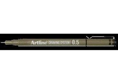 Produktbild von Artline - Technischer Fineliner 0,5 mm schwarz | 12 Stück