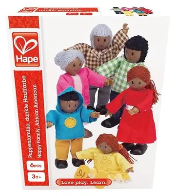 Immagine prodotto di Hape Happy Family - afroamericano