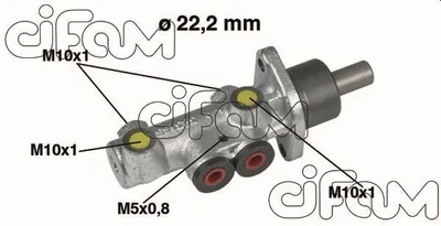Produktbild von CIFAM 202-353 Bremszylinder Hauptbremszylinder für FIAT Doblo Cargo (223) Doblo Kombi (119, 223)