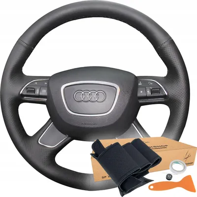 Produktbild von Lenkradbezug, Ziermuster für Audi A3 A4 A6 A8 S8 Q3 Q5 Q7