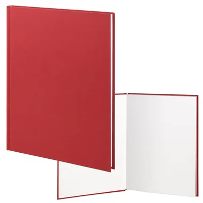Produktbild von Notizbuch SOHO A4 96BL rot RÖSSLER 1878452362 blanko