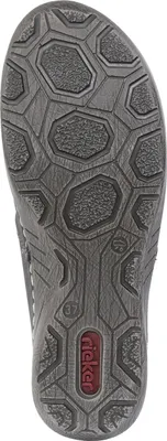 Produktbild von Rieker Damen Stiefelette Ziernähte Reißverschluss Warmfutter 52581, Größe:39 EU, Farbe:Grau