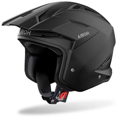 Produktbild von Airoh TRR II Jethelm, schwarz matt, L (59/60)