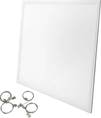 Produktbild von 35w 62x62 cm LED Panel Einbauleuchte Rasterdeckenleuchte slimpanel 3900Lumen Neutralweiß  inkl. Seilsystem