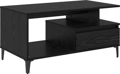 Zdjęcie produktu dla vidaXL Stolik kawowy o wyglądzie czarnego dębu 90 x 49 x 45 cm materiał drewnopochodny