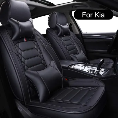 Immagine prodotto di Set di coprisedili per auto, colore nero - Coprisedili auto - Coperture protettive - Coprisedili universali per auto
