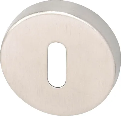 Produktbild von MARCHESI Schlüsselrosette BB, ø 52 mm, Höhe 10 mm, Edelstahl matt