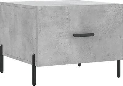 Produktbild von vidaXL Couchtisch Betongrau 50x50x40 cm Holzwerkstoff