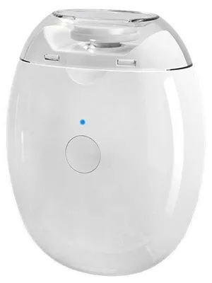 Produktbild von Elektrische Nagelfeile Baby Weiß, 3 Geschwindigkeitsstufen, LED-Licht, Nagelknipser für Babys, Kinder und Erwachsene, inkl. Ersatzaufsatz