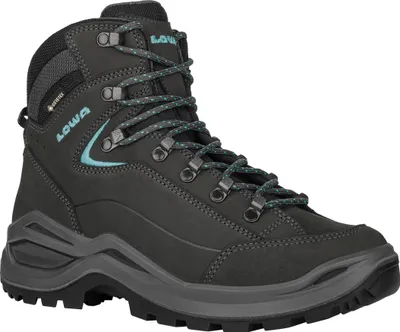 A single hiking boot shown from a three-quarter angle on a white background.
