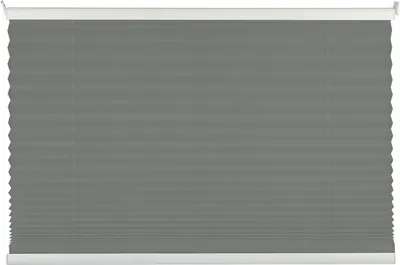 Produktbild von Plissee - 75 x 130 cm - Hellgrau - Klemmfix